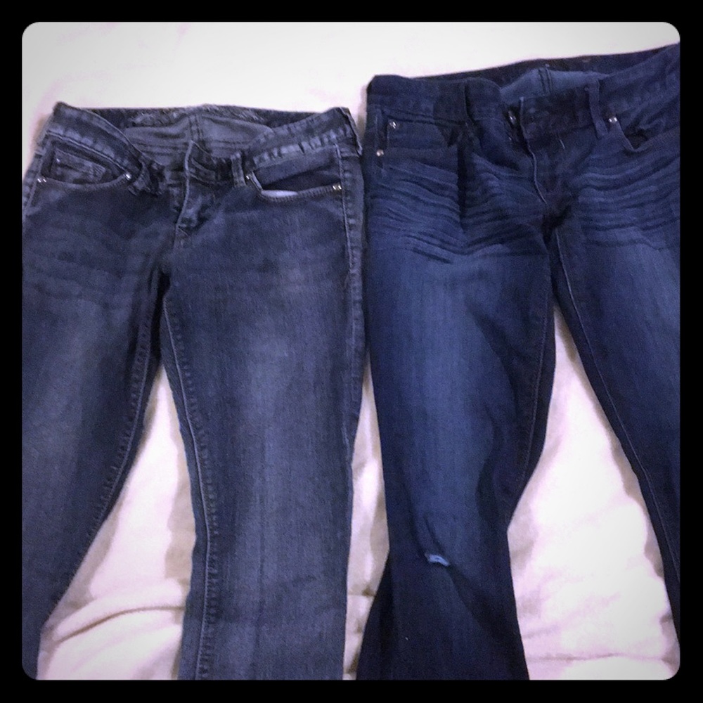 Express jean leggings